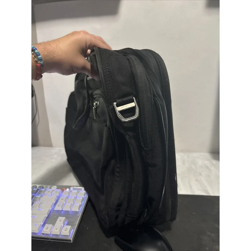 Briggs & Riley Laptop Briefcase Black Travel Bag 18